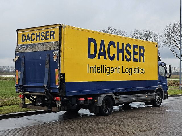 Kuffert MERCEDES-BENZ ATEGO 1229 MANUAL TAILLIFT