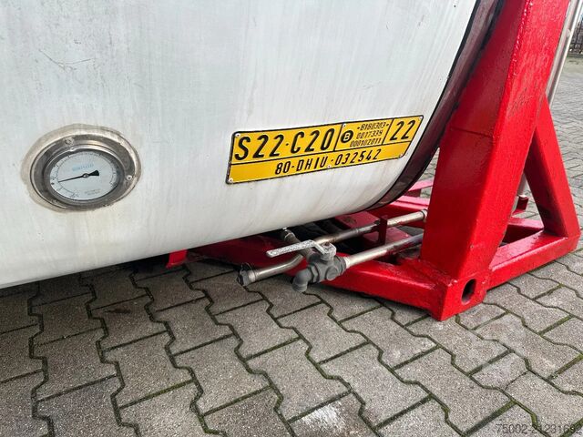 Tank container Van Hool 20FT SWAP BODY 30.800L IMO-4 5Y/CSC-inspection:...