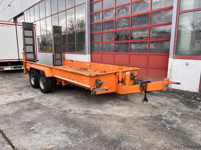 Low loader trailer  tt  Tandemtieflader