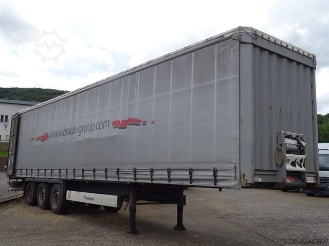 Naczepa otwarta z plandeką KRONE 3 Achs*Standard*Coil*Edscha*Lift*Multilock*Zert.