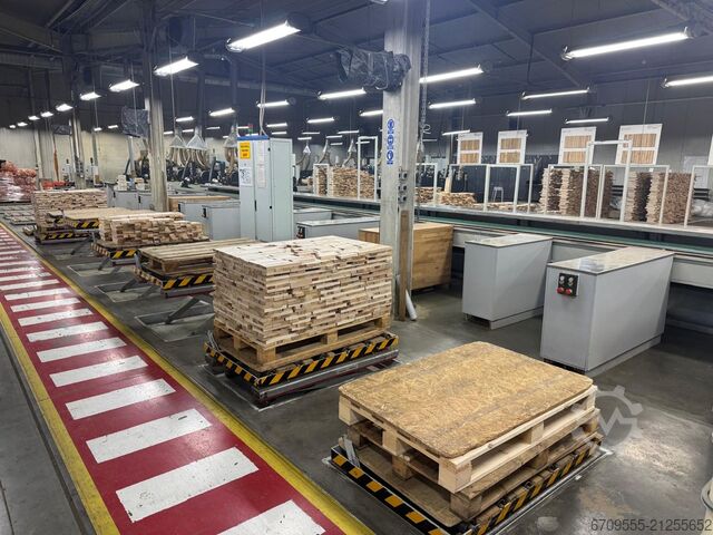 Vierzijdige schaafmachine TECH TOM Linia wstępnego strugania 2021