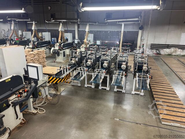 Vierzijdige schaafmachine TECH TOM Linia wstępnego strugania 2021