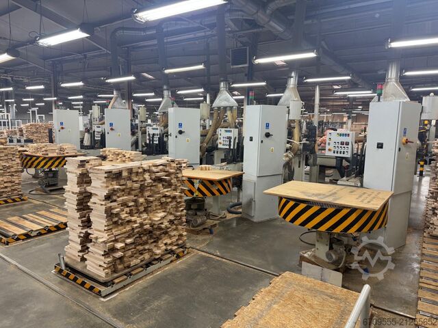 Vierzijdige schaafmachine TECH TOM Linia wstępnego strugania 2021