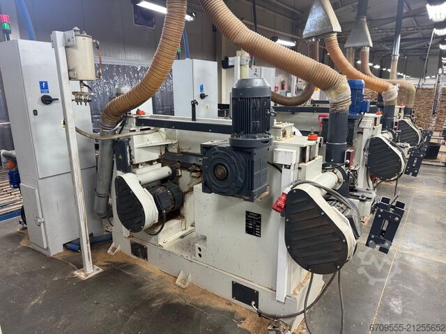 Vierzijdige schaafmachine TECH TOM Linia wstępnego strugania 2021