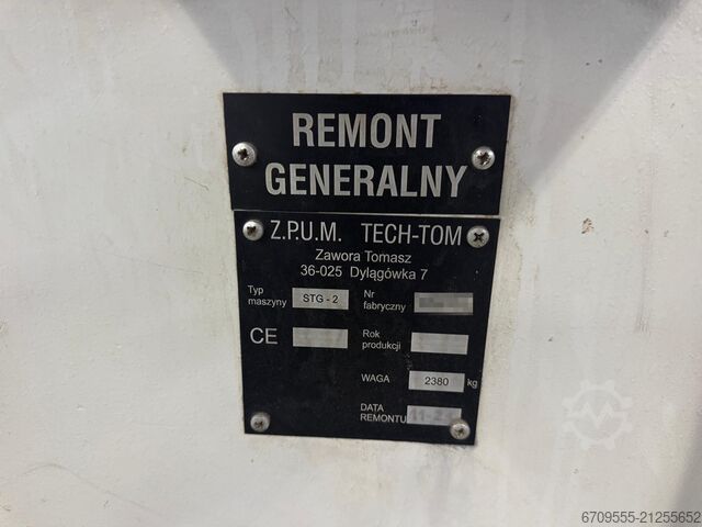 Vierzijdige schaafmachine TECH TOM Linia wstępnego strugania 2021