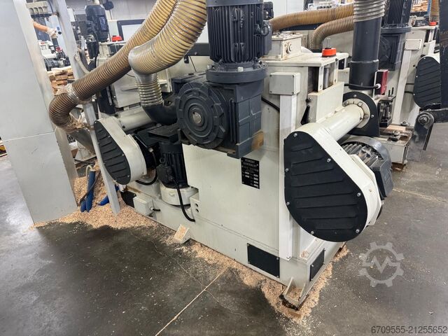 Vierzijdige schaafmachine TECH TOM Linia wstępnego strugania 2021