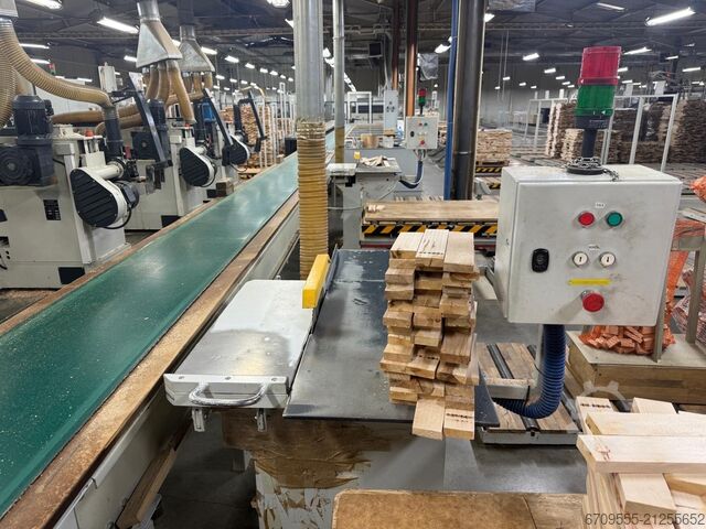 Vierzijdige schaafmachine TECH TOM Linia wstępnego strugania 2021