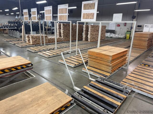 Vierzijdige schaafmachine TECH TOM Linia wstępnego strugania 2021