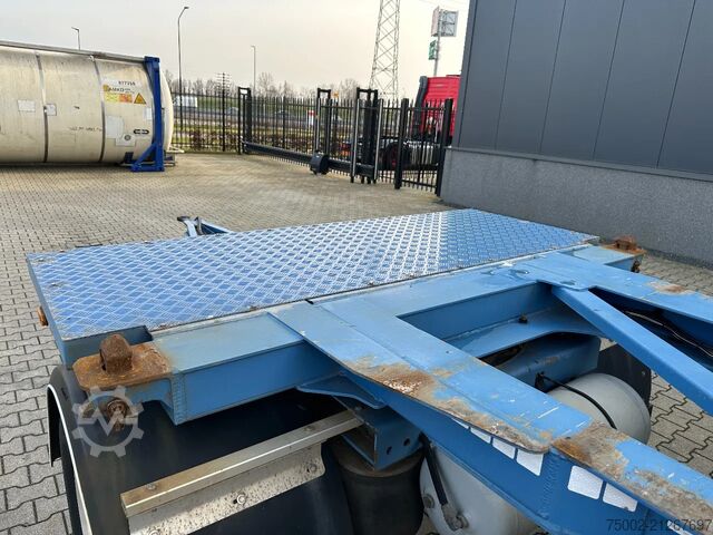 Container transportation Van Hool 3-assige aanhanger / 20FT / BDF / schijfremmen ...