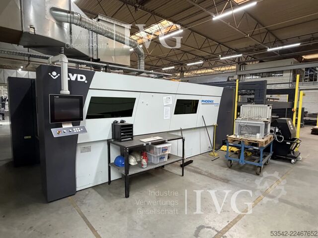 Laserschneidmaschine mit flexibler Automatisierung LVD Phoenix FL4020 10kW + FA-L