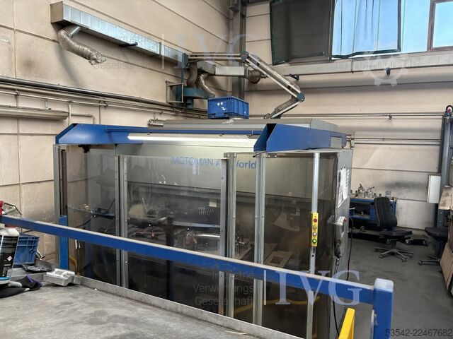 Célula de soldagem robotizada MOTOMAN/YASKAWA Arc-World-CS-V2-500D3