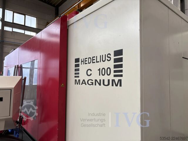 3-Achs-CNC-Bearbeitungszentrum HEDELIUS C100 MAGNUM-3500