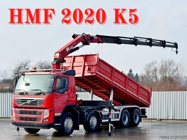 Billenő teherautó VOLVO FM 420 Kipper 6,40m *HMF 2020 K5/FUNK *8x4