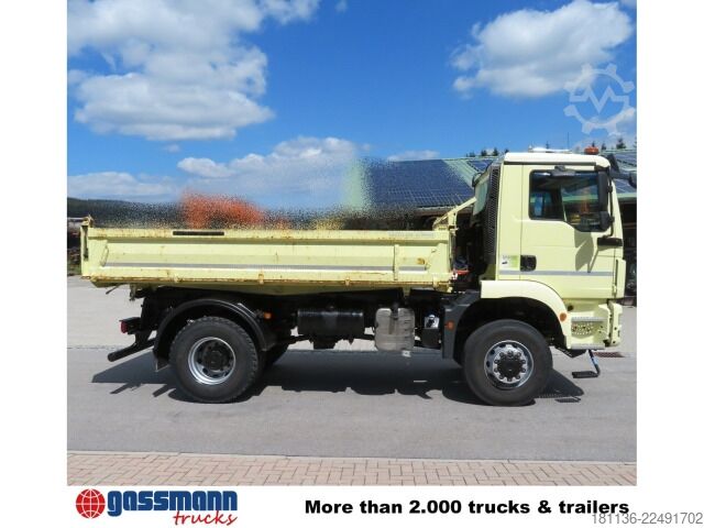 Billenő teherautó MAN TGM 18.340 4x4 BB AHK-Öl