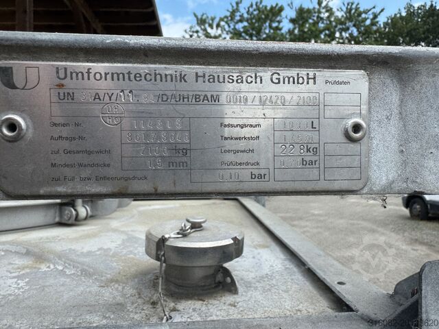 Δεξαμενή αποθήκευσης Umformtechnik Hausach IBC Behälter V4A