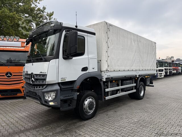 Camion plateau Mercedes-Benz Arocs 1827 AK 4X4 Ex-Bundeswehr