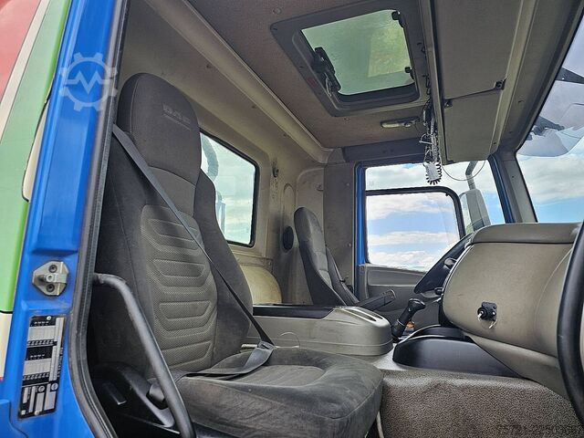 Camion-benne avec grue DAF CF 85.410 PALFINGER EPSILON 17