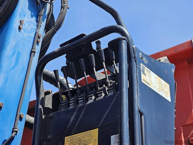 Ribaltabile con gru DAF CF 85.410 PALFINGER EPSILON 17