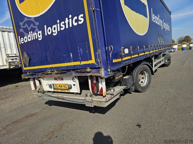 2013 PACTON TBD.122 | Un singur ax de direcție | Lift de încărcare culisant inferior + baterii | Dis PACTON TBD.122 | SINGLE STEERING AXLE |UNDER SLIDING L...