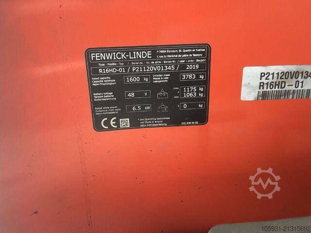 Reach Truck Linde R16HD-01