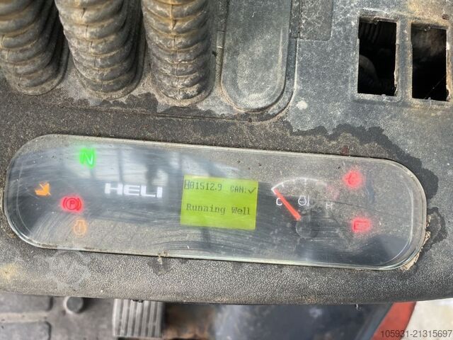 LPG gaffeltrucks Heli CPYD35