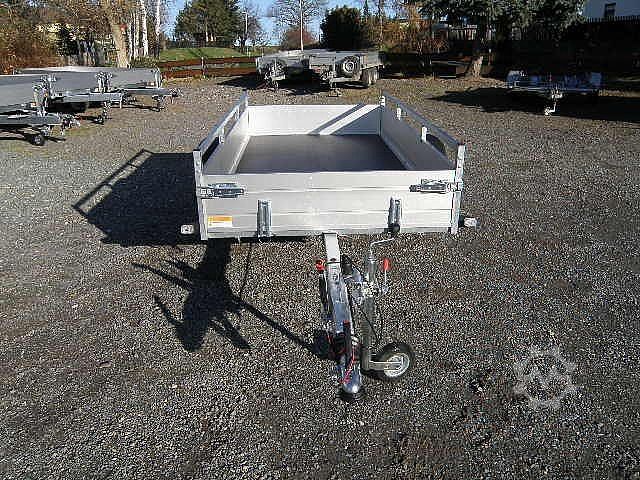 Aanhangwagen (auto) Saris Tieflader Alu Einachser MP 255 133 1350