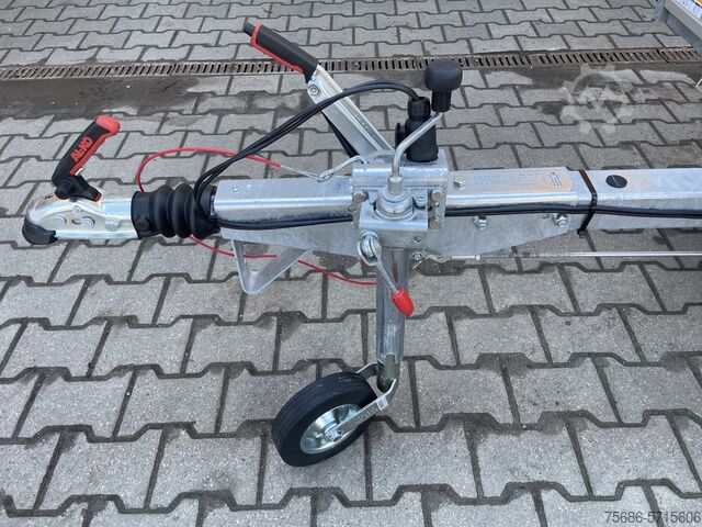 Tieflader Anhänger Saris Tieflader Alu Einachser MP 255 133 1350