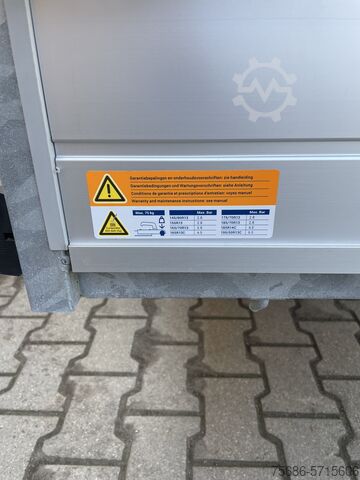 Tieflader Anhänger Saris Tieflader Alu Einachser MP 255 133 1350