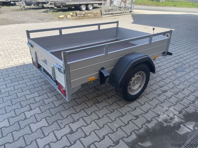 Tieflader Anhänger Saris Tieflader Alu Einachser MP 205 133 1350
