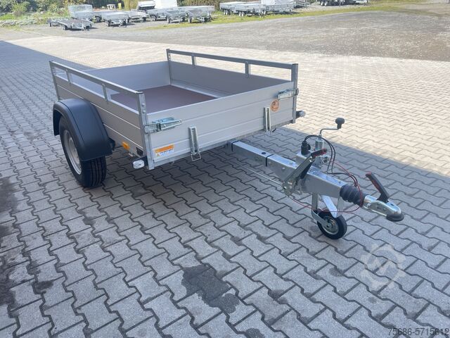 Tieflader Anhänger Saris Tieflader Alu Einachser MP 205 133 1350