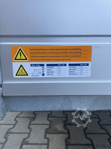 Tieflader Anhänger Saris Tieflader Alu Einachser MP 205 133 1350