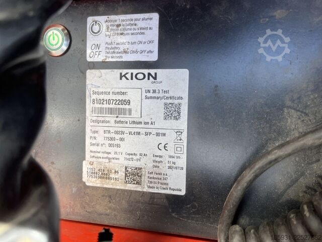Porta-paletes manual Linde T16