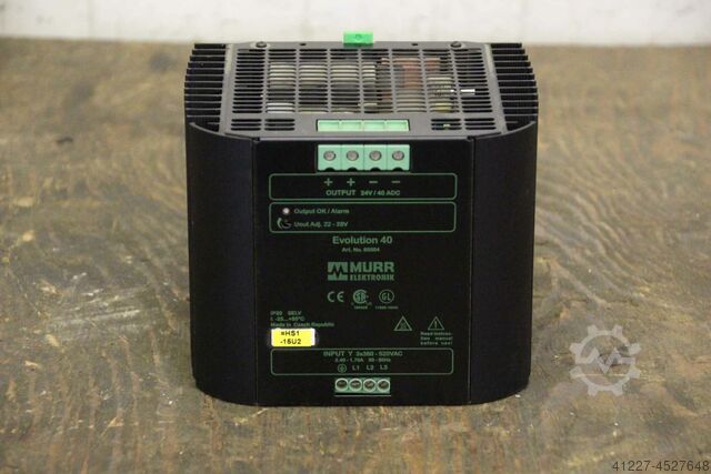 Ändra strömförsörjning Murr Elektronik Evolution 40