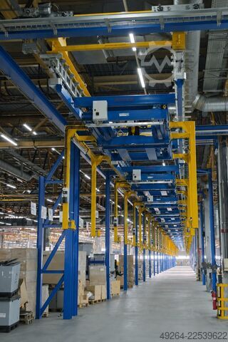 Industrieel hangbaansysteem OCS Overhead Conveyor System GmbH Das OCS 500 (Twin Track)