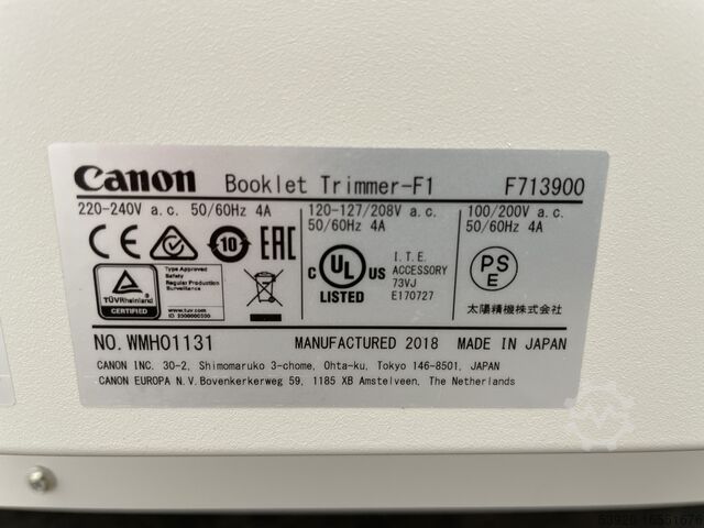 Trymer do broszur Canon Booklet Trimmer F1 for div. Canon imagePRESS