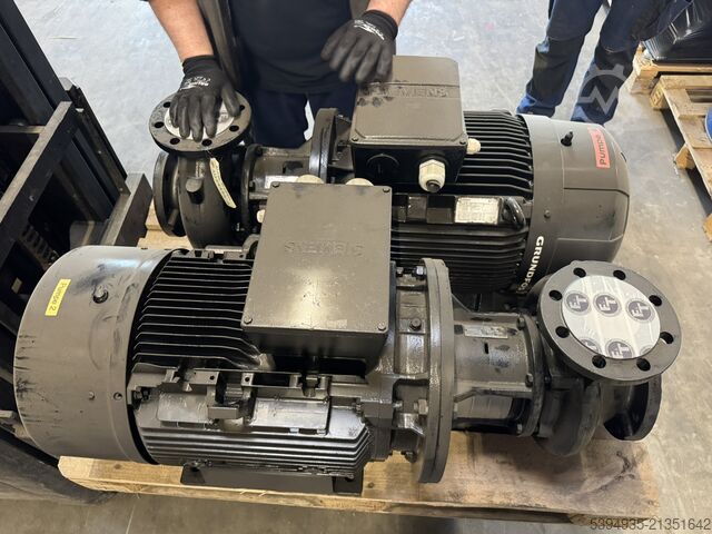 Bombas monobloc de una etapa según EN 733 Grundfos NB 80-160/177