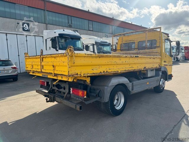 Autoutilitară basculantă trilaterală MERCEDES-BENZ ATEGO 815 * MEILLER KIPPER * WENIG KM *  1. HAND