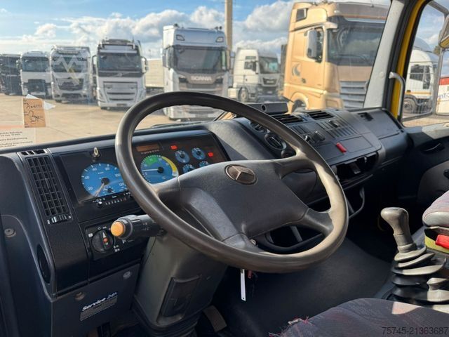 Autoutilitară basculantă trilaterală MERCEDES-BENZ ATEGO 815 * MEILLER KIPPER * WENIG KM *  1. HAND
