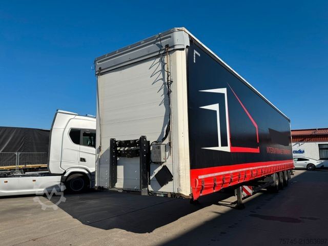 Semiremorcă deschisă cu prelată KÖGEL S24-1 *  * SAF-ACHSEN * VOLUMEN *ÜBERBREITE