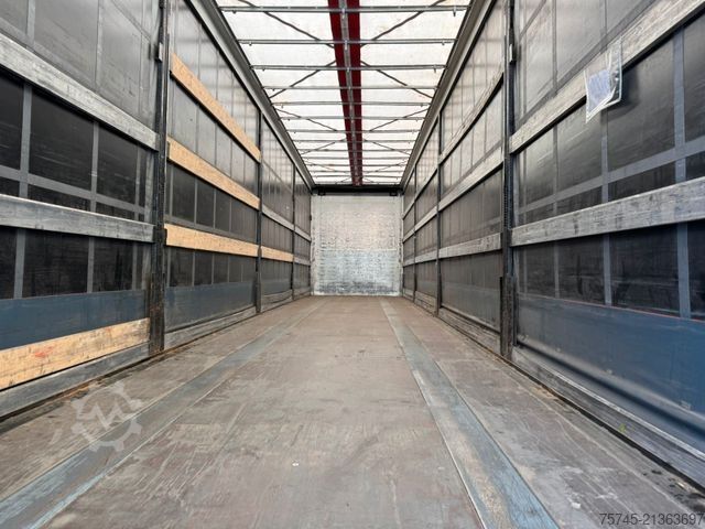 Semiremorcă deschisă cu prelată KÖGEL S24-1 *  * SAF-ACHSEN * VOLUMEN *ÜBERBREITE