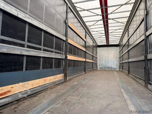 Semiremorcă deschisă cu prelată KÖGEL S24-1 *  * SAF-ACHSEN * VOLUMEN *ÜBERBREITE