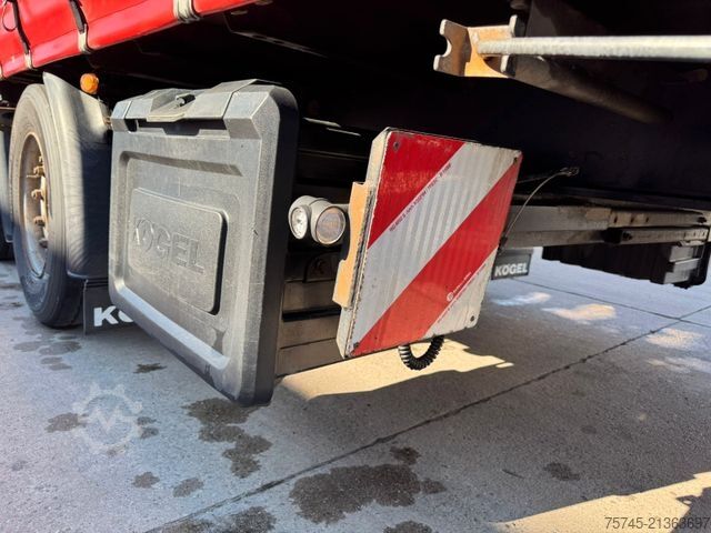 Semiremorcă deschisă cu prelată KÖGEL S24-1 *  * SAF-ACHSEN * VOLUMEN *ÜBERBREITE