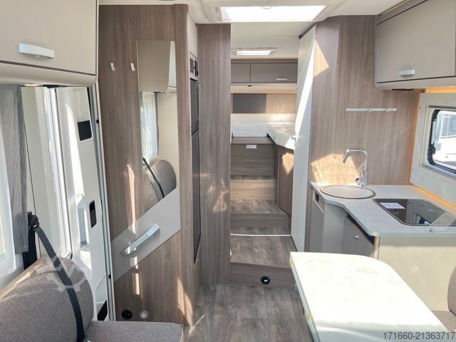 Autorulotă semi-integrată CARADO pro+ T 457 AUTOMATIK, SAT+TV, SAFETY, ßBOD.