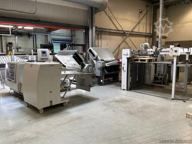 Heidelberg Stahl Stahlfolder TH 94 4/4 linija za falcovane s kesastim falcanjem  