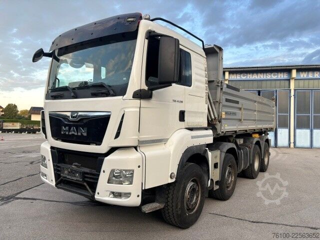 Camion-benne tricar MAN TGS 41.510 3-Seitenkipper Meiller
