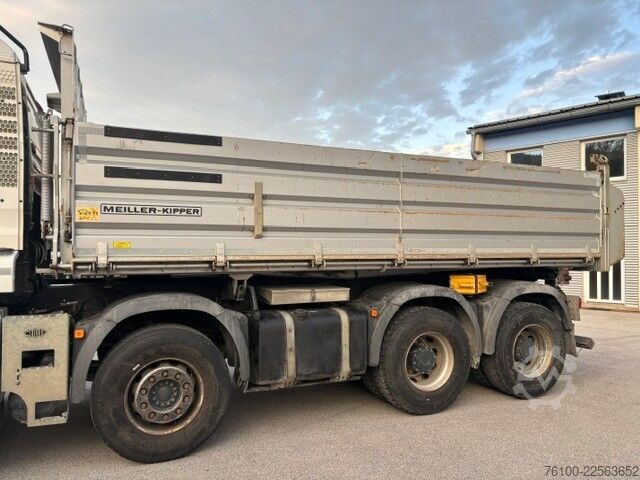 Camion-benne tricar MAN TGS 41.510 3-Seitenkipper Meiller