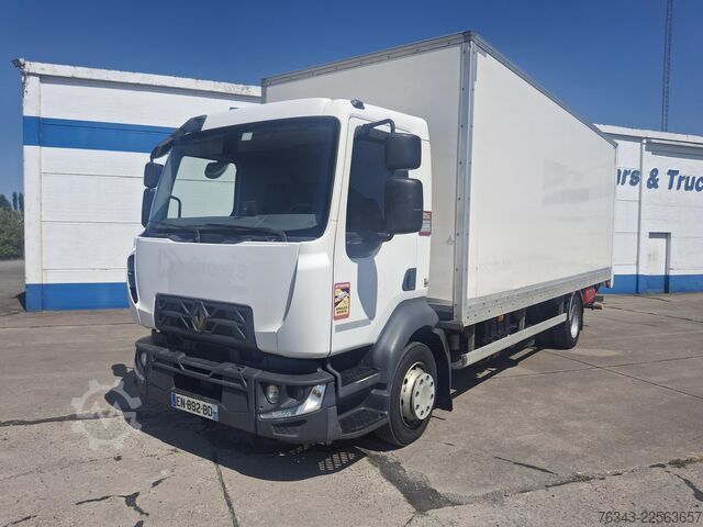 Kamion sa ravnom platformom i ceradom RENAULT D12-240 - E6