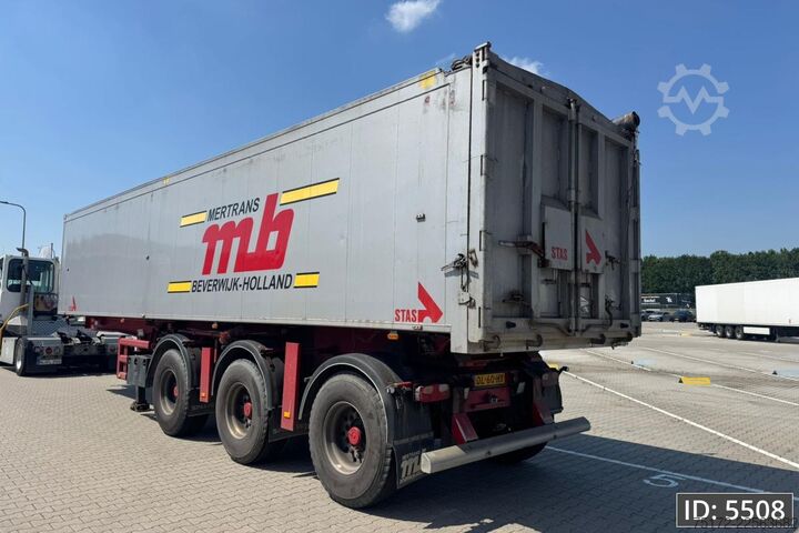 Tipper Stas SA345K / 50m3 / 10T axle / Steering axle / Lift...