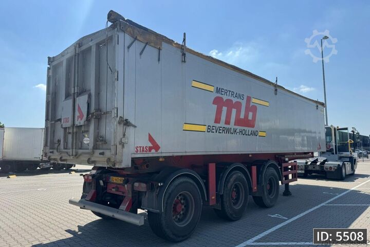 Tipper Stas SA345K / 50m3 / 10T axle / Steering axle / Lift...