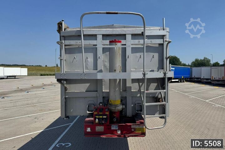 Tipper Stas SA345K / 50m3 / 10T axle / Steering axle / Lift...